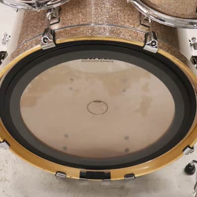 Pearl 4pc Vision Drum Kit Set Champaign Sparkle 22/16/12/10" image 10