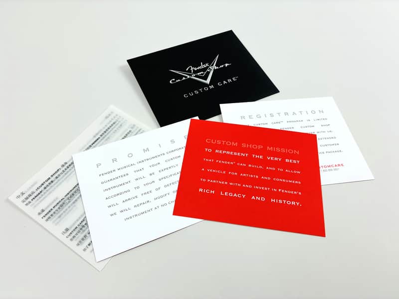 Fender Custom Shop “Custom Care” Packet – Modern Era image 1