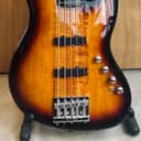 Squier Deluxe Jazz Bass Active V (with case and bridge upgrade)