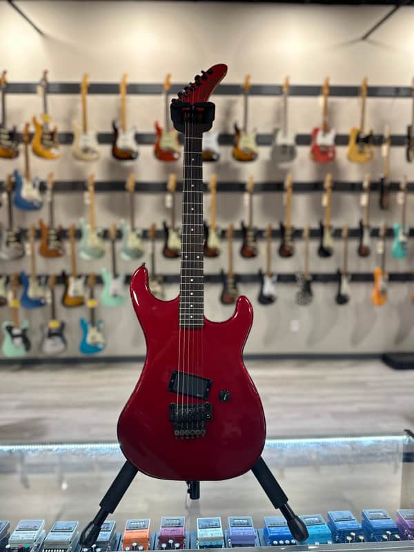 Used Kramer Baretta Red w/EMG w/case TSS4026 image 1