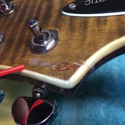 Schecter C-1 Exotic 2005 Antique Black Stain (ABLS) image 16