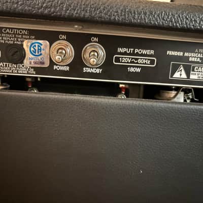 Fender Concert Amp 2-Channel 60-Watt 1x12" Guitar Combo 1996 silver face image 9