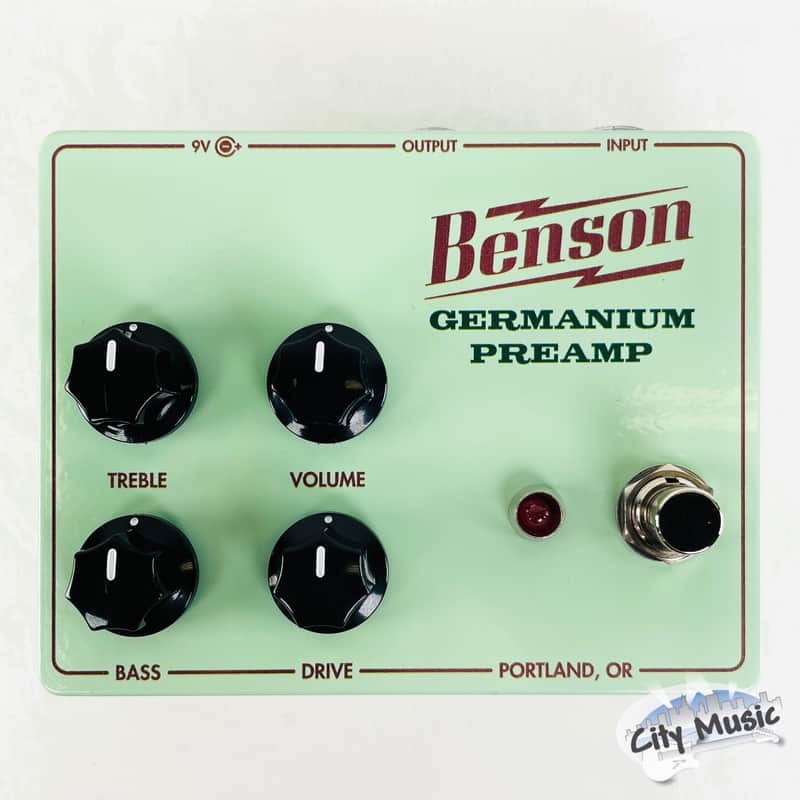 Used Benson Germanium Preamp Guitar Effects Pedal ♫ image 1