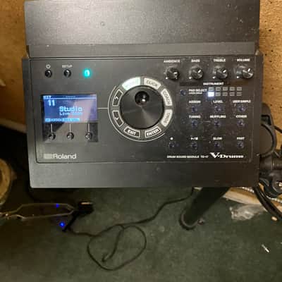 Roland TD-17KVX V-Drum Kit with Mesh Pads 2010s - Black