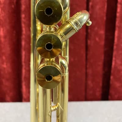 Frank Holton Gustav Heim Custom Trumpet w/Floral Bell (1927) image 6