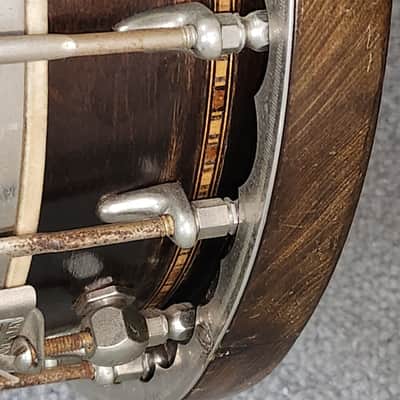 Stromberg Voisinet Banjo Uke Banjo ette Kay 1920's ish? - brown image 4