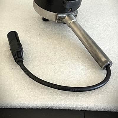 RARE 1940's British Army Dynamic Military Microphone, working, hear voice sample image 3