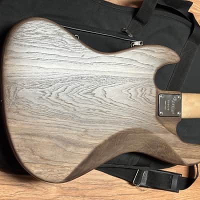 Bacchus 5 string jazz bass Wl5 - Weathered grey image 7