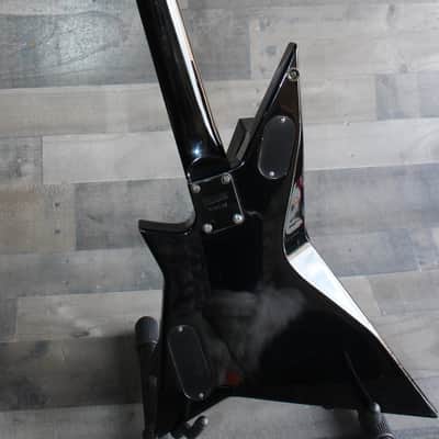Washburn Ace Frehley AF-40 V Lightning Bolt Very Rare Guitar 1986 Black/White image 4