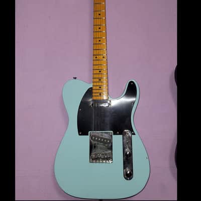 SX Vintage Series Telecaster-style guitar, 2000s Seafoam image 1