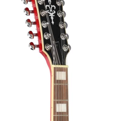 Ibanez Artcore AS7312 Semi-Hollowbody Guitar Trans Cherry Red image 4