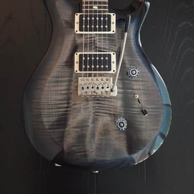 PRS S2 Custom 24 2024 Faded Gray Black Blue Burst 7.5 Pounds image 1
