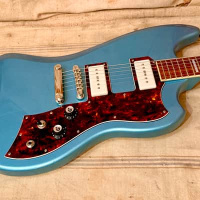 Guild Newark St Collection S-200 Thunderbird 2017 - Blue image 13