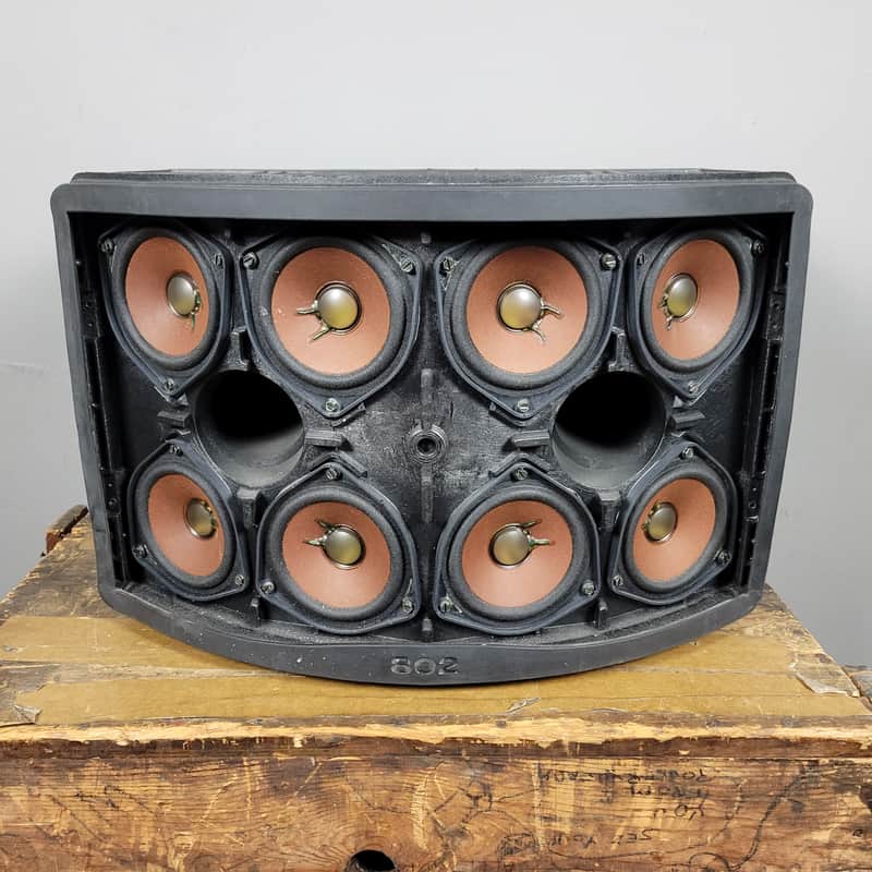 Pair of Bose Panaray 802 III Speakers Black | Reverb