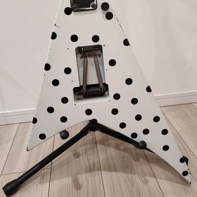 Grover Jackson Randy Rhoads RR V White Polka Dot - JAPAN MIJ image 9