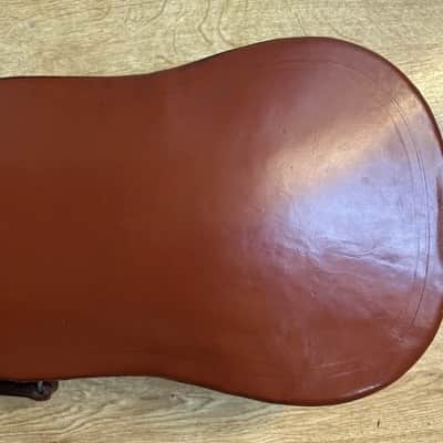 Genuine Leather violin case 4/4  1960-80’s  - Genuine leather image 13
