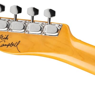Fender Stories Collection Mike Campbell Signature Red Dog Telecaster Electric Guitar, Maple Fingerboard, Red Dog Red image 5