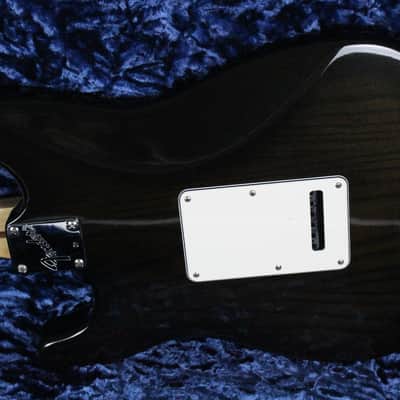 RARE 1990 Vintage Fender Stratocaster Plus Deluxe Translucent Black E9 Series Wilkinson Nut USA image 7