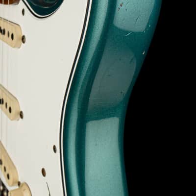 Fender Custom Shop Empire 59 Transition Stratocaster Journeyman Relic - Aged Ocean Turquoise #19534 image 11