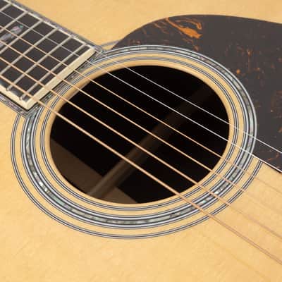 Martin D-45 Standard Series Acoustic Guitar - Natural image 8