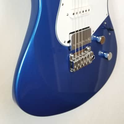 Yamaha PACS+12M SB Electric Guitar, Sparkle Blue with Gig Bag image 6