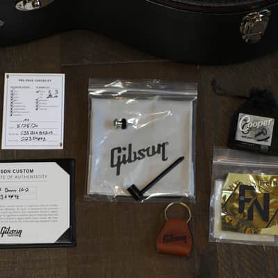 2024 Gibson Custom Shop 1942 Banner LG-2 Acoustic Guitar Vintage Sunburst + COA OHSC image 2