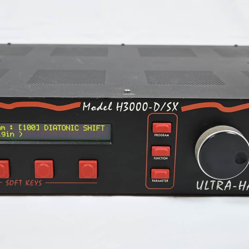 1990s Eventide H3000-D/SX Ultra-Harmonizer Black / Red Buttons