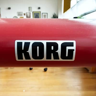 Korg Korg SV1-73 Stage Vintage Digital Piano 2012 - Reverse keys, red body image 7