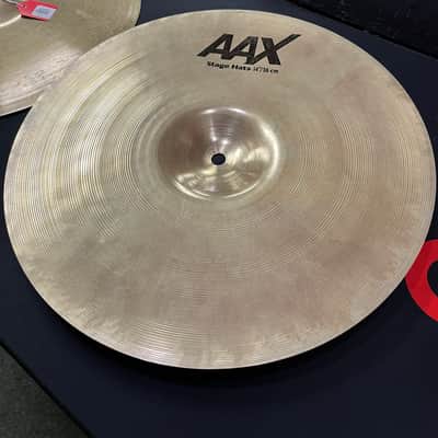 Sabian 14" AAX Stage Hi-Hat Cymbals (Pair) 2002 - 2018 - Brilliant image 8