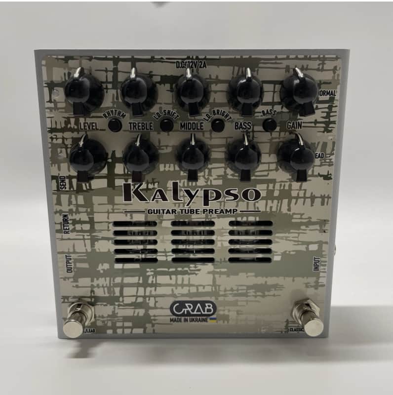 Crab Guitar Effects Kalypso Preamp Mesa Mark III Amp in a box High gain lead Metal Distorion Overdrive Pedal Blues Rock Drive EQ image 1