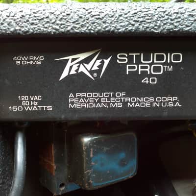 Peavey Studio Pro 40 Guitar Amp 40-watt 1x12 image 7