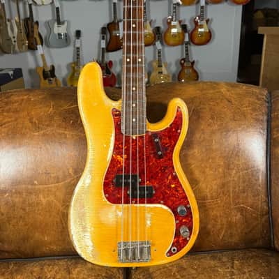 Fender Precision Bass with Rosewood Fretboard 1971 - Olympic White - OHSC image 1