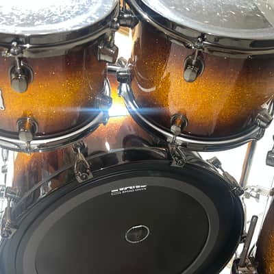 Mapex Saturn III Limited Edition Yellow Ocher Sparkle Burst image 2