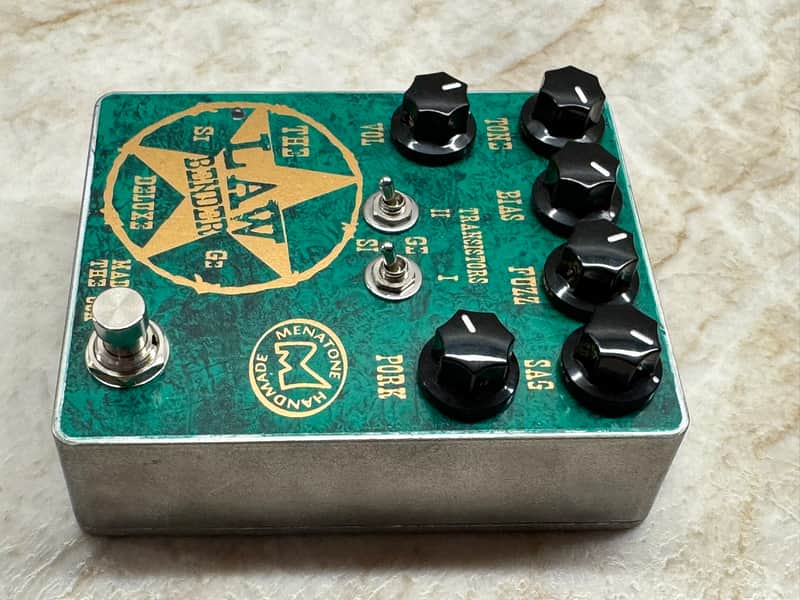 Menatone The Law Bender Deluxe 2025 - Green & Gold | Reverb