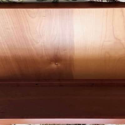 ARGOSY-STYLE CHERRY WOOD CONSOLE STUDIO DESK + 10-SPACE RACK SIDECAR - LOCAL PICKUP ONLY, SUN CITY CENTER,  FLORIDA 33573 image 7