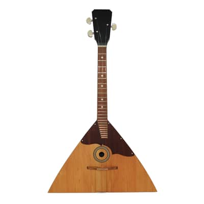 New Balalaika Prima 3 strings made in Ukraine by Trembita Folk Musical Instrument Wood Beautiful Sound image 2