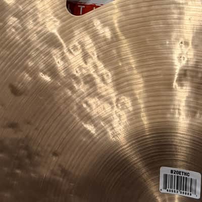 Meinl 20" Byzance Traditional Extra Thin Hammered Crash 2001 - Present - Traditional image 6