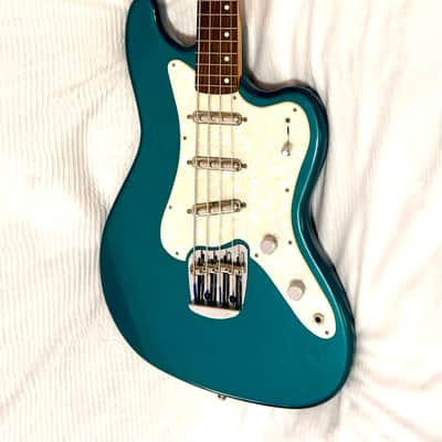 Fender Rascal Bass 2014 Made in Mexico Short Scale Lipstick Pickups Offset Rare image 2
