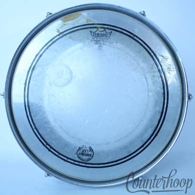 *Rogers 12x8" Ride Tom Drum New England White Vintage 70s 9/72 5ply Maple USA* image 6