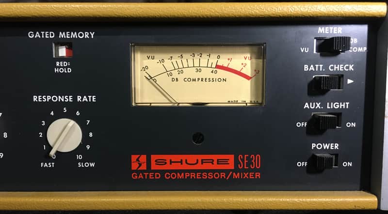 Shure SE-30 1970's - Black image 1