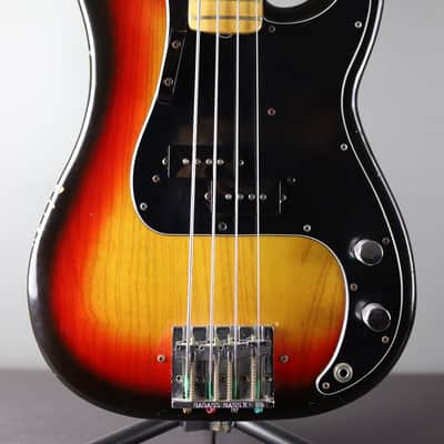 Fender Precision Bass with Maple Fretboard 1978 - Sunburst image 1