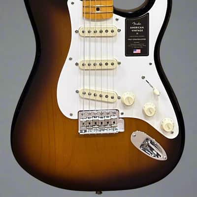 Fender American Vintage II 1957 Stratocaster - Two Color Sunburst image 2