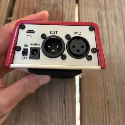 TC Helicon Mic Mechanic 2 2017 - 2021 - Red vocal processor recording Studio echo delay image 9