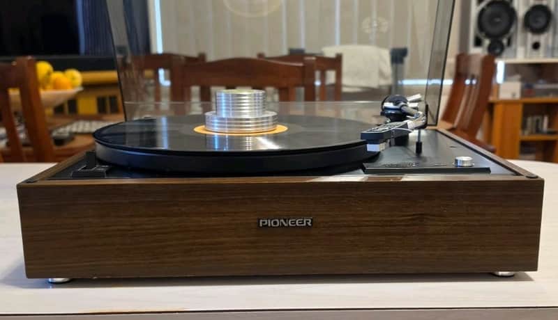 VINTAGE PIONEER TURNTABLE/MADE IN JAPAN/1973//33/45 SPEED image 1