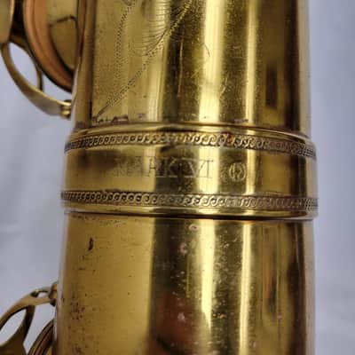 Selmer Mark VI Baritone Saxophone with Low A circa 1961, with Bam case image 3