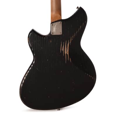 Novo Serus J Bull Black Medium Distress w/ Fralin P-90 Pickups (Serial #26715) image 3