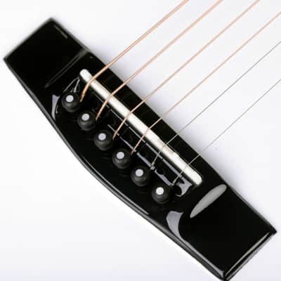 Journey Instruments OF660W1 Carbon Pearl Top Carbon Fiber 6-String Travel Guitar w/Bag & Pickup image 6