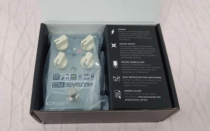 Source Audio C4 Synth Pedal (EU adapter) image 1