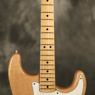 1974 Fender Stratocaster HSS Natural Refinish w/ Dimarzio humbucker image 4