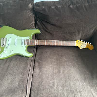 Chandler San Francisco Stratocaster Reissue 57 1999 2 tone